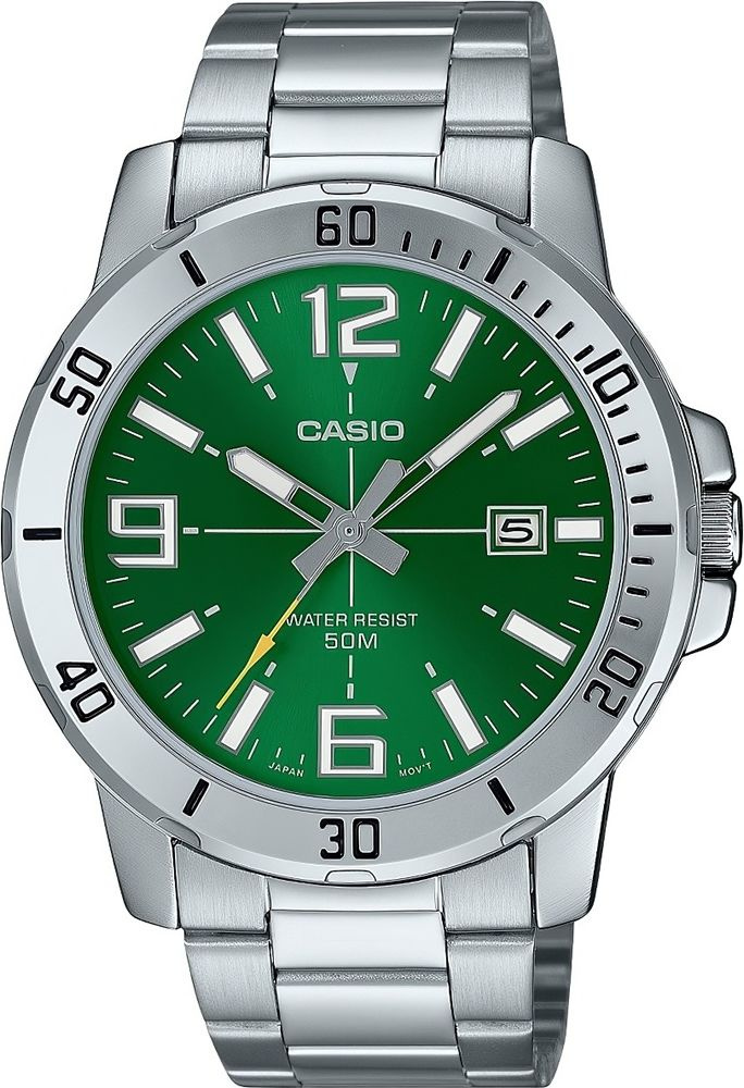 Японские наручные часы Casio MTP-VD01D-3B #1