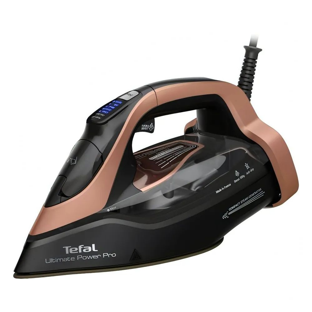 Tefal Парогенератор FV9E50, черный, светло-розовый #1