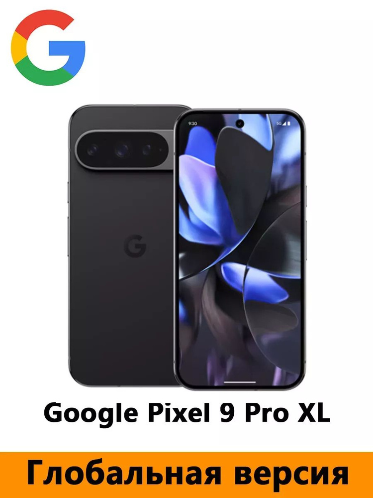 Google Смартфон 2024 Новый Google Pixel 9 Pro XL Google Tensor G4 6,8-дюймовый 5060 мАч аккумулятор NFC #1