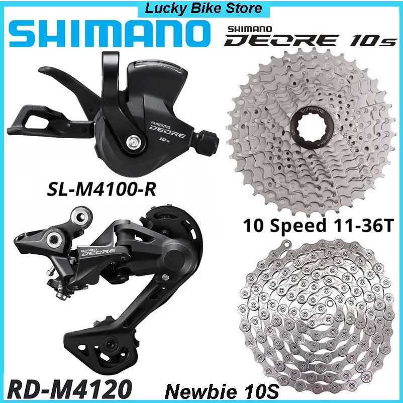 Shimano Deore M4100 1x10 SL R RD Sunshine 11 36T Newbie 10S