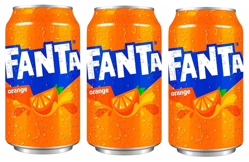 Газированный напиток Fanta Апельсин 335 мл х 3 шт #1