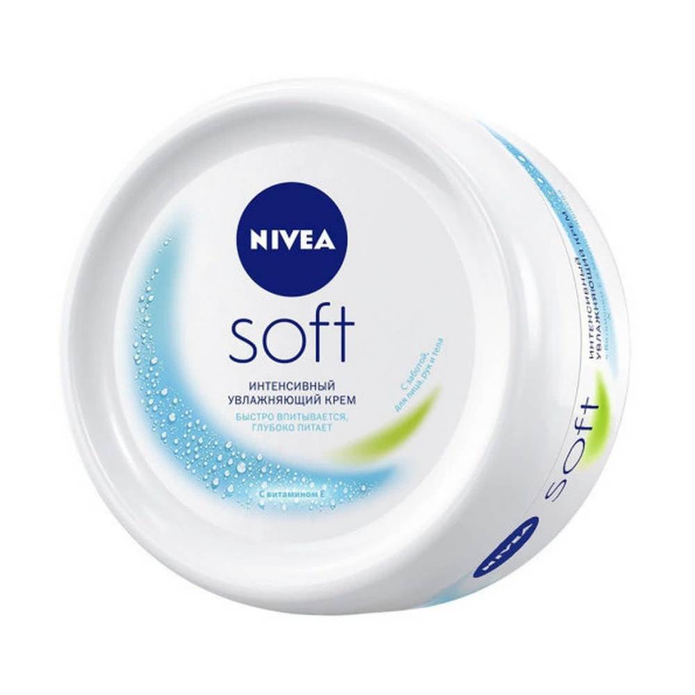 Крем для тела Nivea Soft универсальный, с жожоба и витамином Е, 200 мл  #1