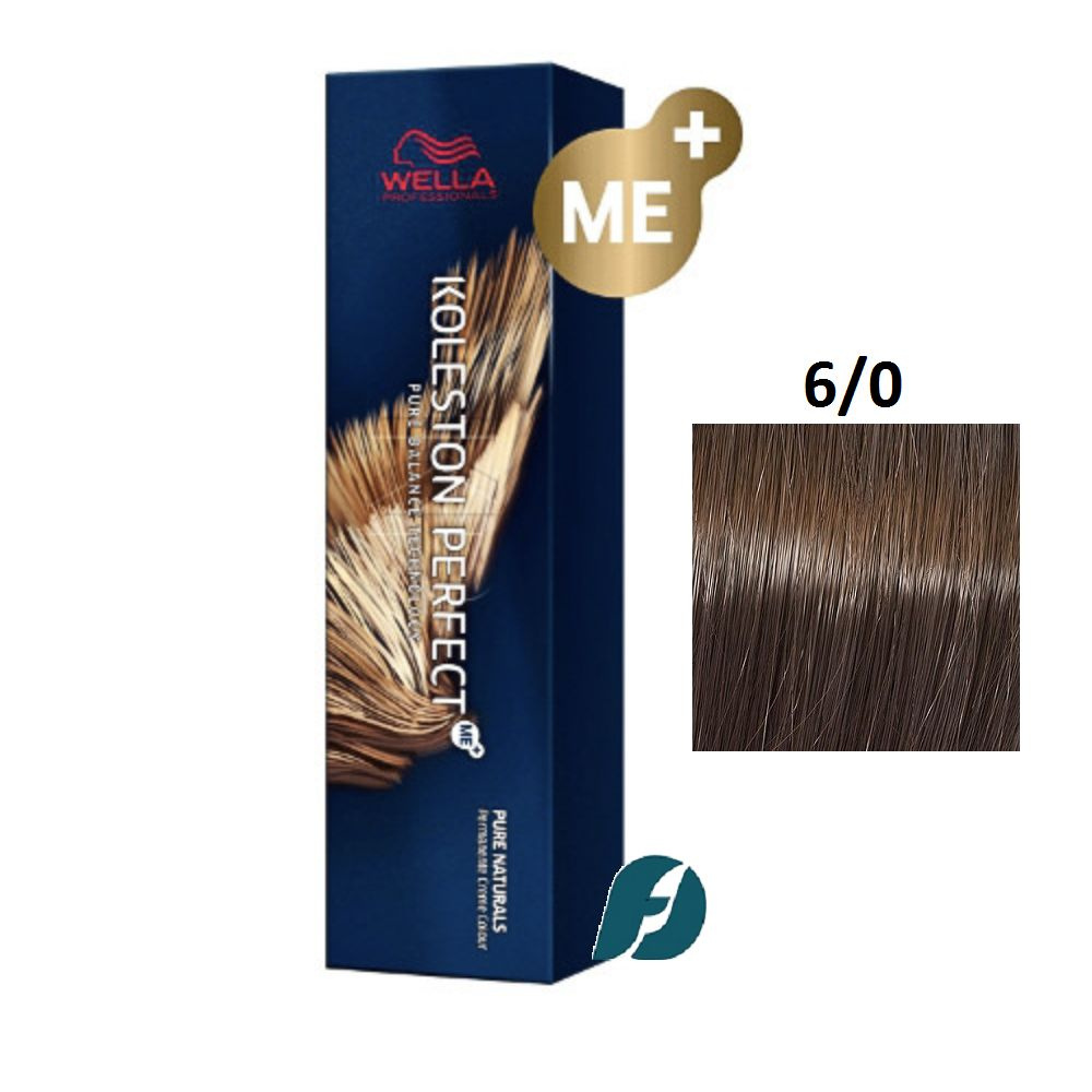 Wella Professionals Koleston Perfect ME+ 6/0 Краска для волос - Темный блонд натуральный, 60мл  #1