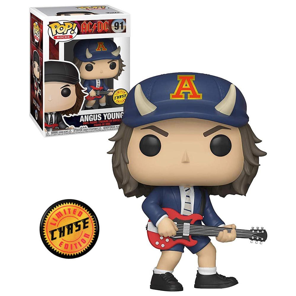 Фигурка Funko POP! Ангус Янг (Angus Young) #91 (Chase) #1