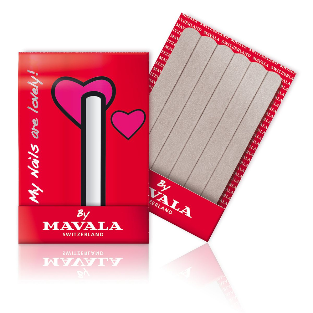 Mavala Мини-пилка LOVELY MINI EMERY BOARDS MATCHBOOK 6 шт 9070647 #1