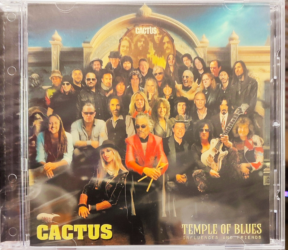 Cactus - Temple of Blues: Influences and Friends. CD. Лицензия! #1