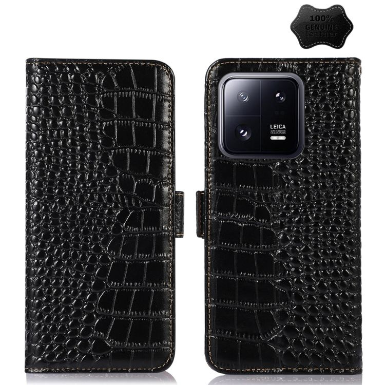 Для Xiaomi 13 Pro Crocodile Top Loide Cowhide #1