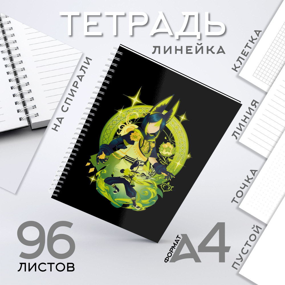 CherryPie Тетрадь, 1 шт., листов: 96 #1