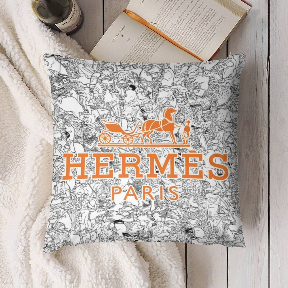 Hermes Наволочка, Велюр искусственный, 45x45 см  1шт #1