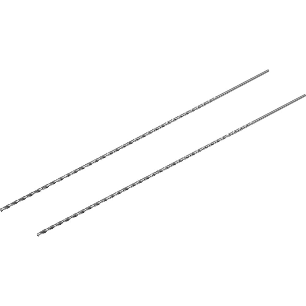 Сверло спиральное по металлу удлиненное HSS 3x300 мм, 2 шт. #1