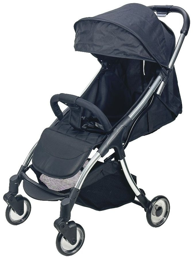 Коляска прогулочная Baby Stroller 618В, черный #1