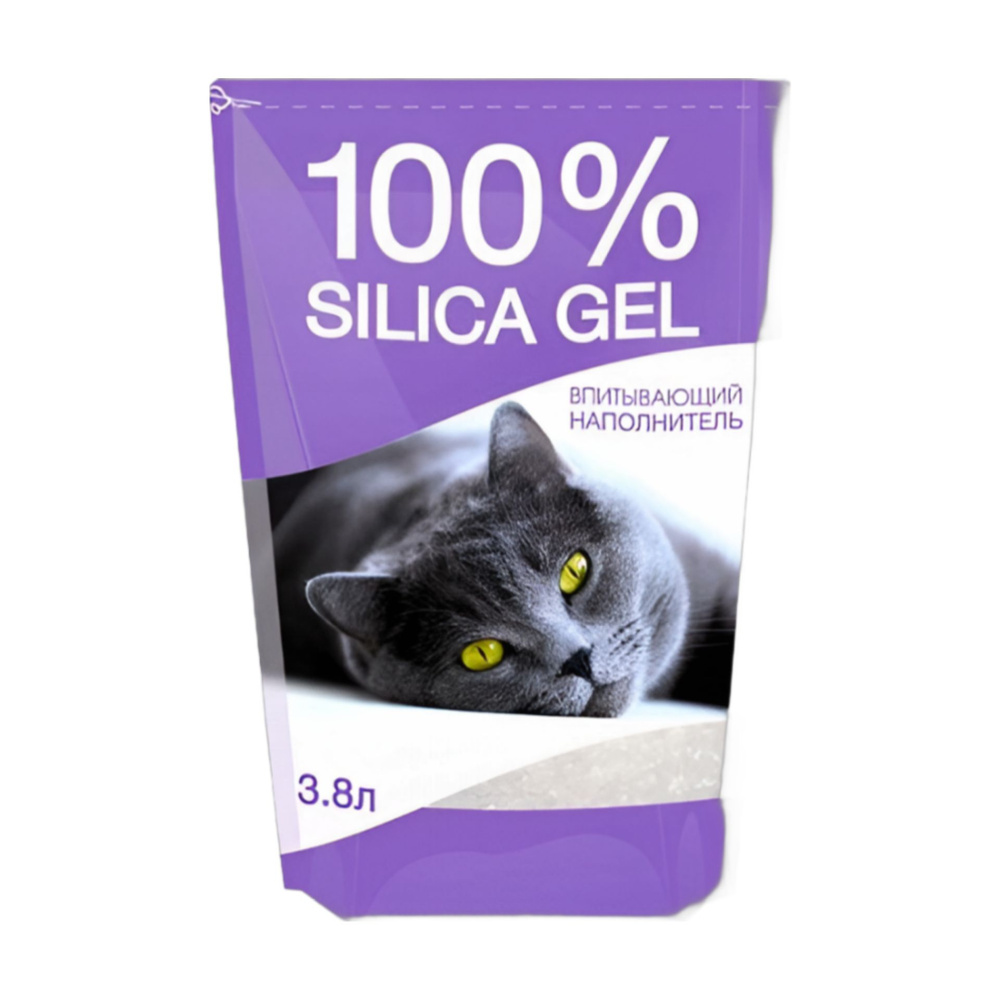 Наполнитель для кошек N1 100% Silica Gel 3,8 л #1