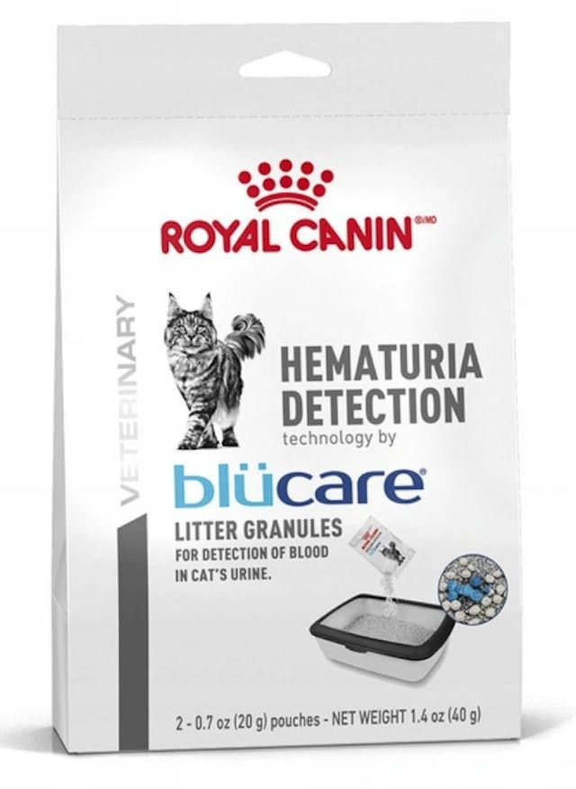 Royal Canin Hematuria Detection тест гранулы для обнаружения крови в кошачьей моче, 20 г х 2 шт  #1