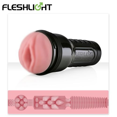 FLESHLIGHT Мастурбатор PINK Lady Destroya - вагина #1