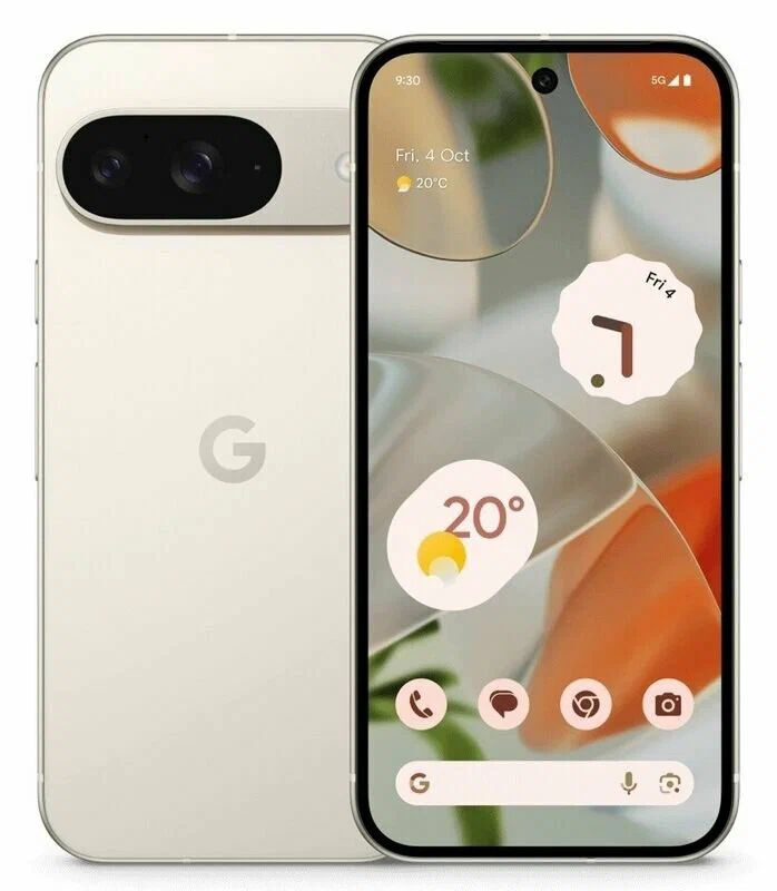 Google Смартфон Pixel 9 Global 12/128 ГБ, белый, кремовый #1