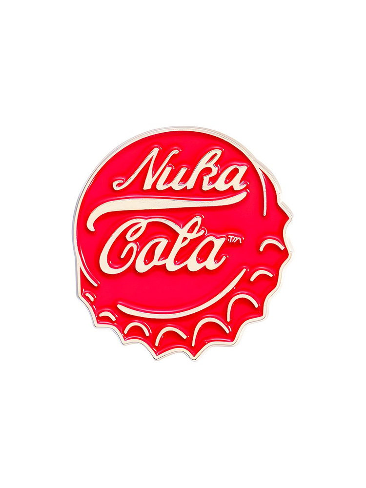 Металлический значок пин / "Nuka Cola" / по игре fallout ядер кола  #1