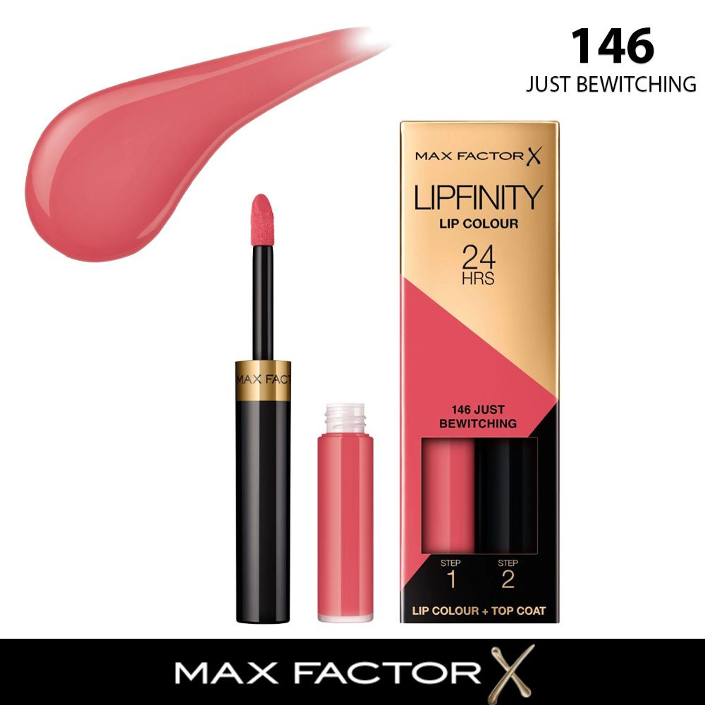 Max Factor жидкая устойчивая помада lipfinity liquid lipstick 146 Just Bewitching  #1