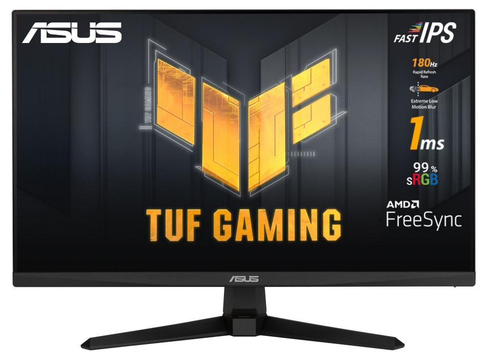 ASUS 24.5" Монитор TUF GAMING VG259Q3A/Встроенный динамик/180Hz/1msGTG/IPS, черный  #1