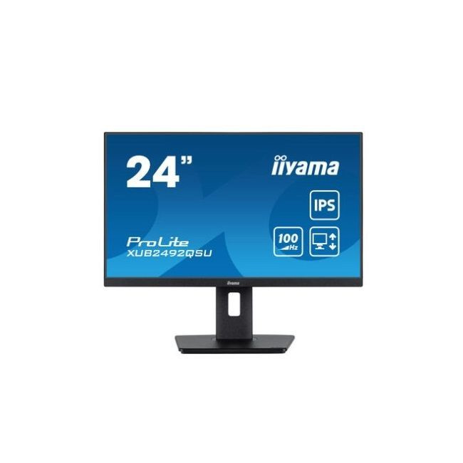 iiyama 23.8" Монитор XUB2492QSU-B1, черный #1