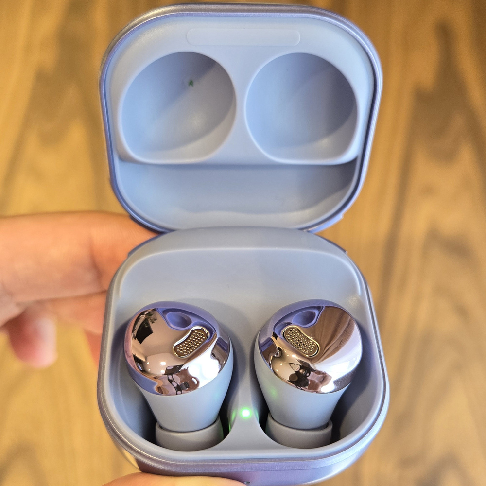 Наушники беспроводные с микрофоном Samsung Galaxy Buds Pro, Bluetooth, фиолетовый  #1