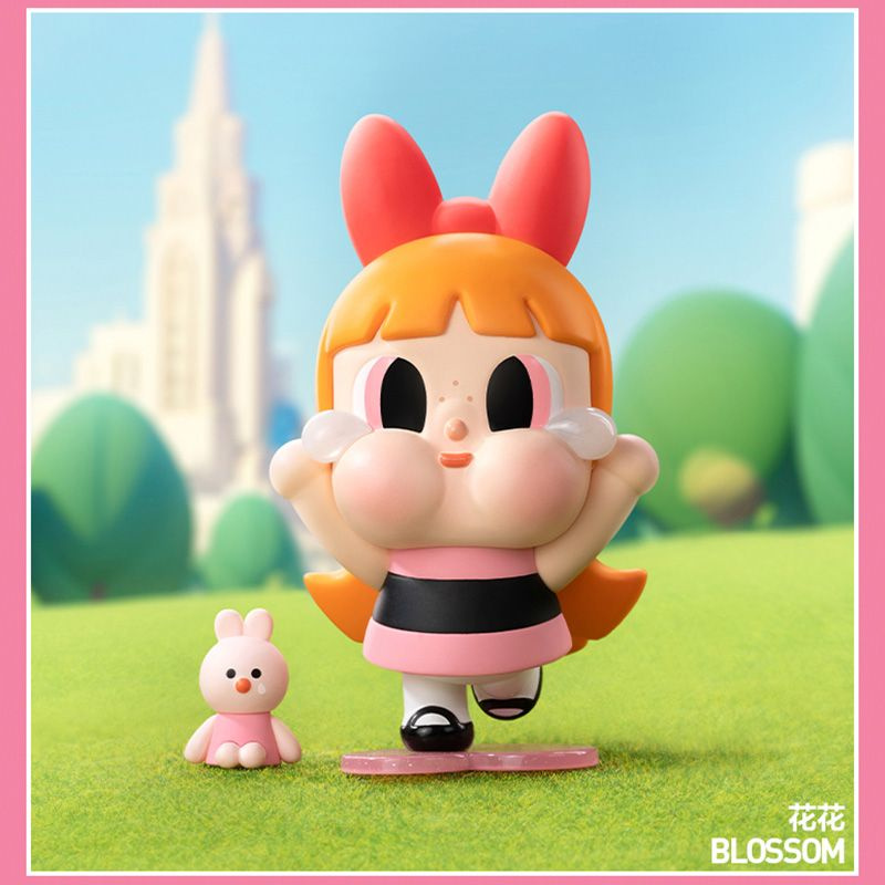 Фигурка-сюрприз,POP MART ,CRYBABY The Powerpuff Girls Series ,Игрушки, Детские товары,Игрушечный робот,Кукла #1