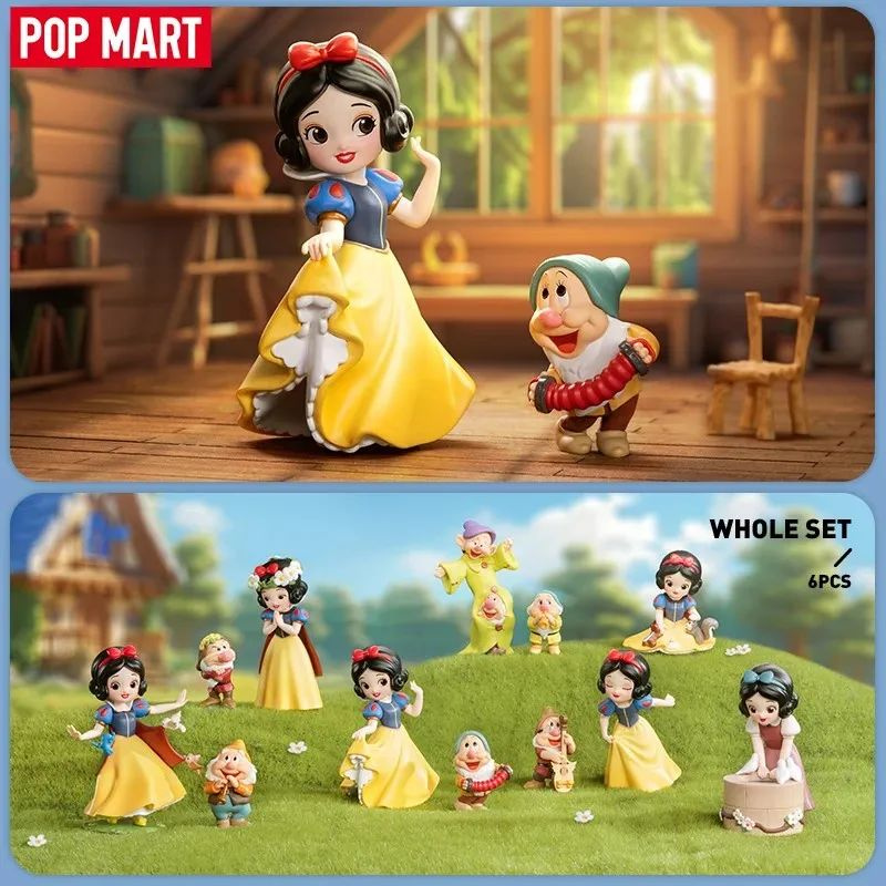 Фигурка-сюрприз,POP MART ,Disney Snow White Classic Series ,Игрушки, Детские товары,Игрушечный робот,Кукла #1