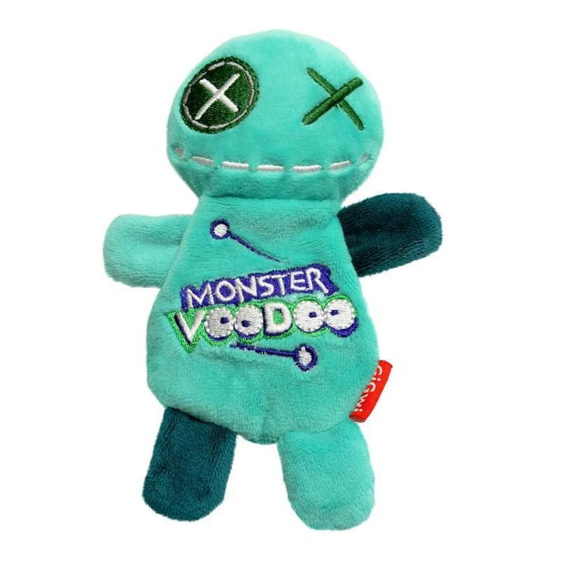 Игрушка для собак GiGwi MONSTER VOODOO, зеленая #1