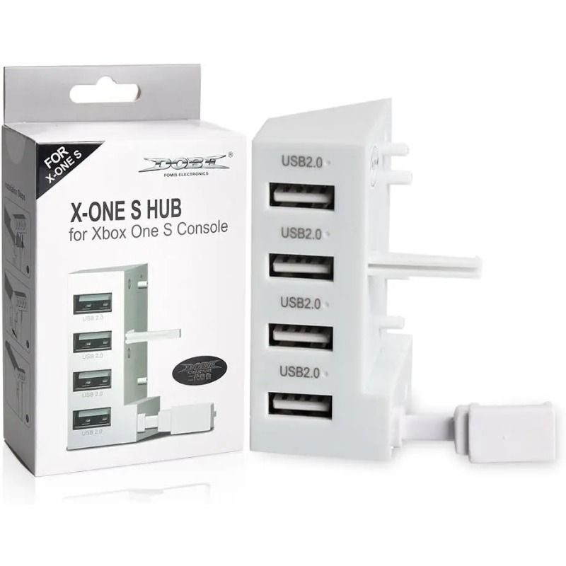 DOBE TYX-795S 4 Порта USB 2.0 Адаптер USB-концентратор Разветвитель Удлинитель для игровой консоли Xbox #1