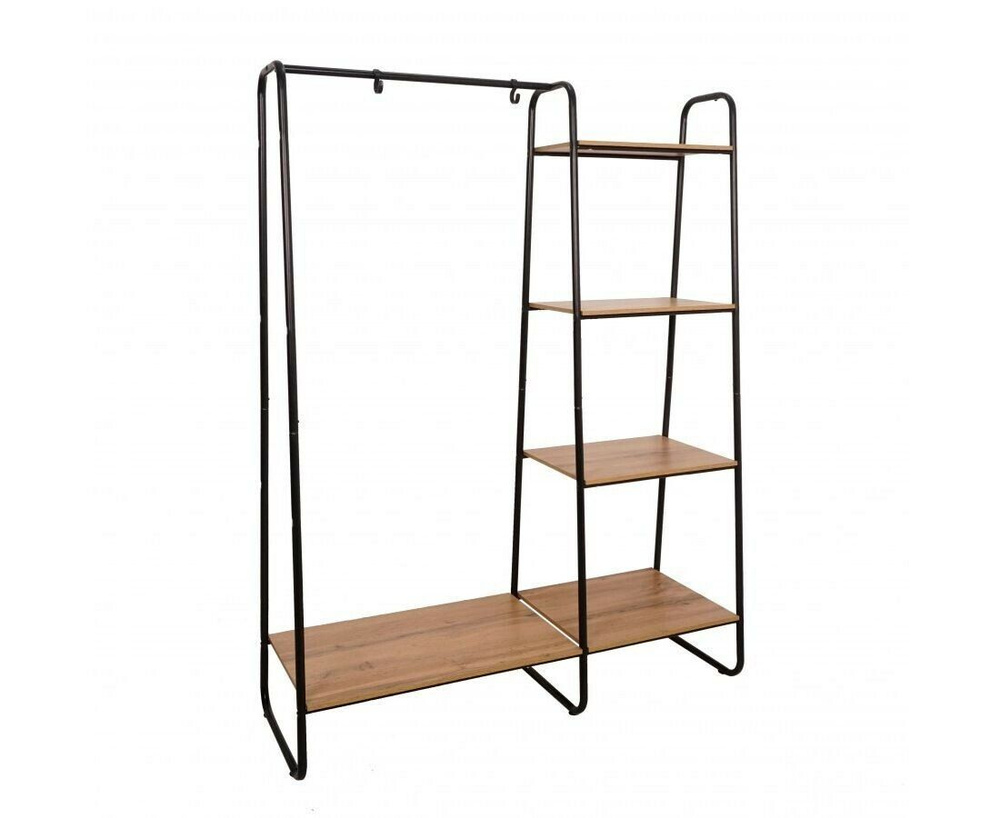 ЗМИ Скандинавия 1 (ГСС1 Ч), Гардеробная система с полками (Scandinavia 1 Clothing rack with shelves, #1