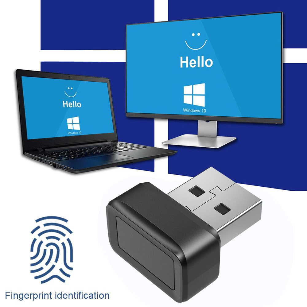 USB-считыватель отпечатков пальцев FIDO U2F Windows Hello Mini сканер отпечатков пальцев для П  #1