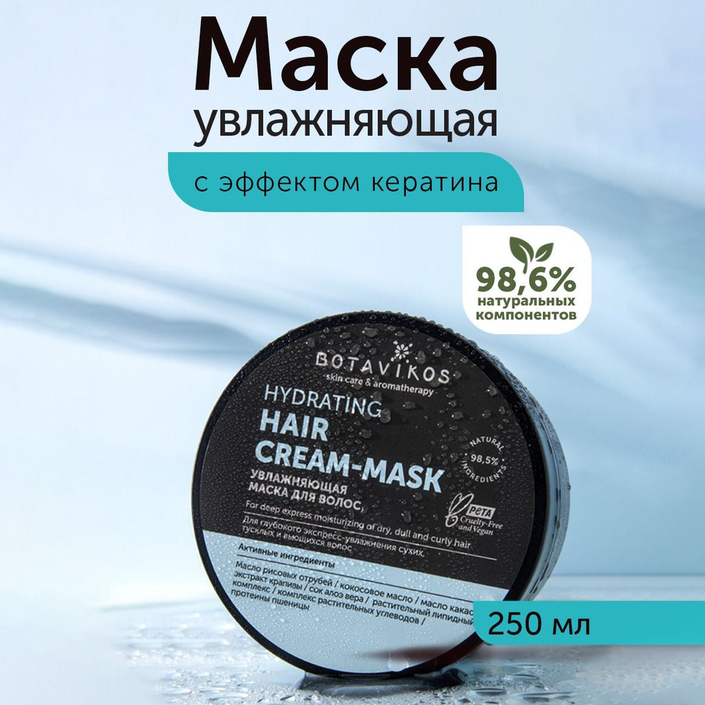 Botavikos Маска для волос увлажняющая Aromatherapy Hydra 250мл #1