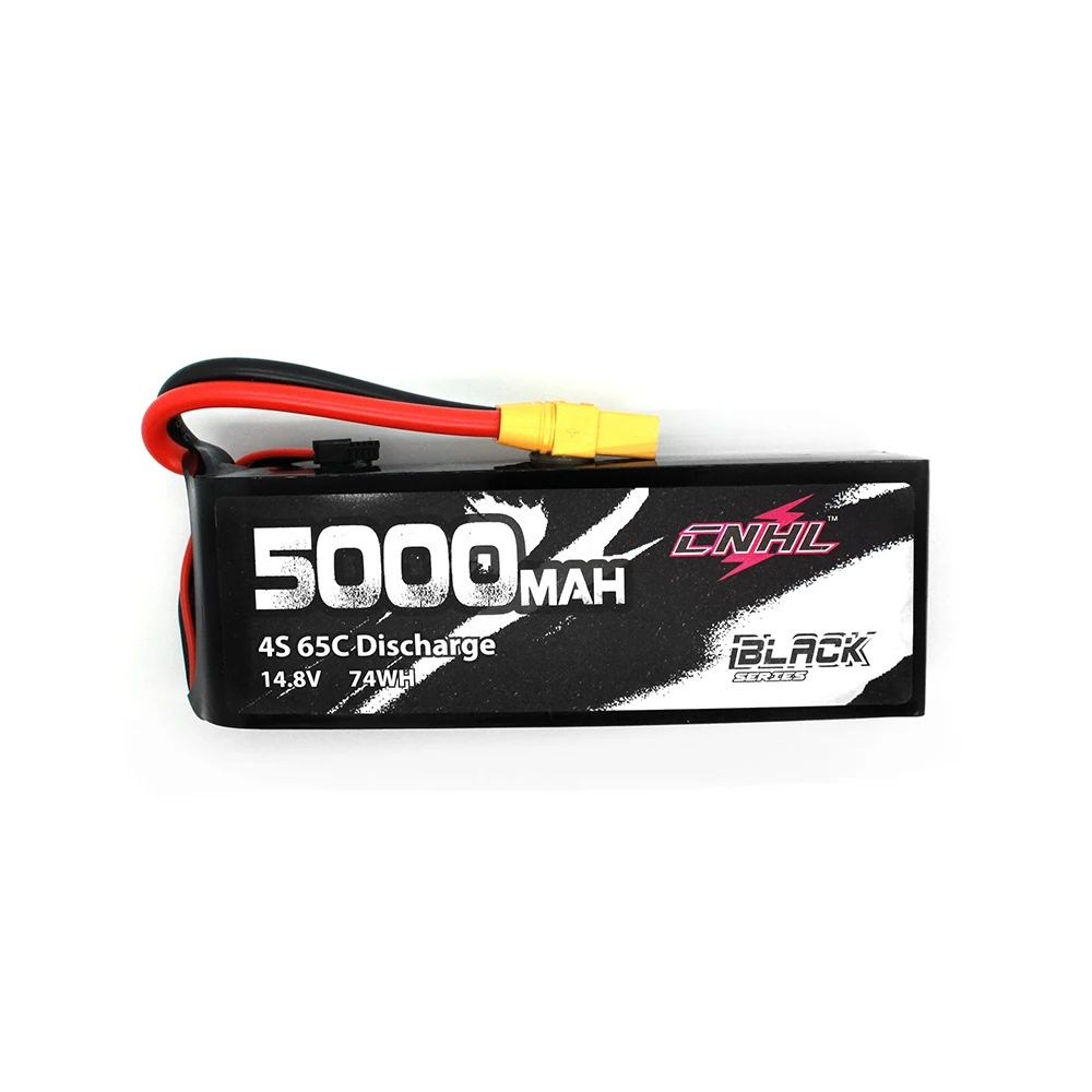 CNHL Lipo аккумулятор 3S 4S 6S 11,1 В 14,8 В 22,2 В 5000 мАч 65C с разъемом EC5 XT90  #1