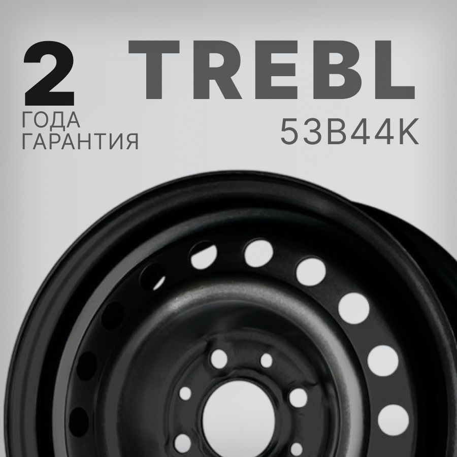 Trebl 53B44K Колесный диск Штампованный 14x5.5" PCD4х98 ET44 D58.1 #1