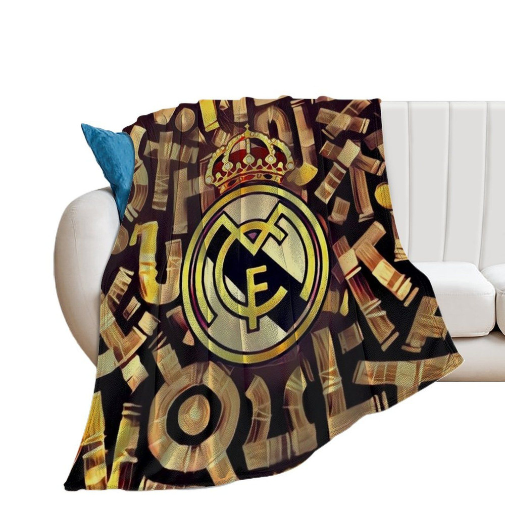 Real Madrid Плед , Велсофт, 200х150 см #1