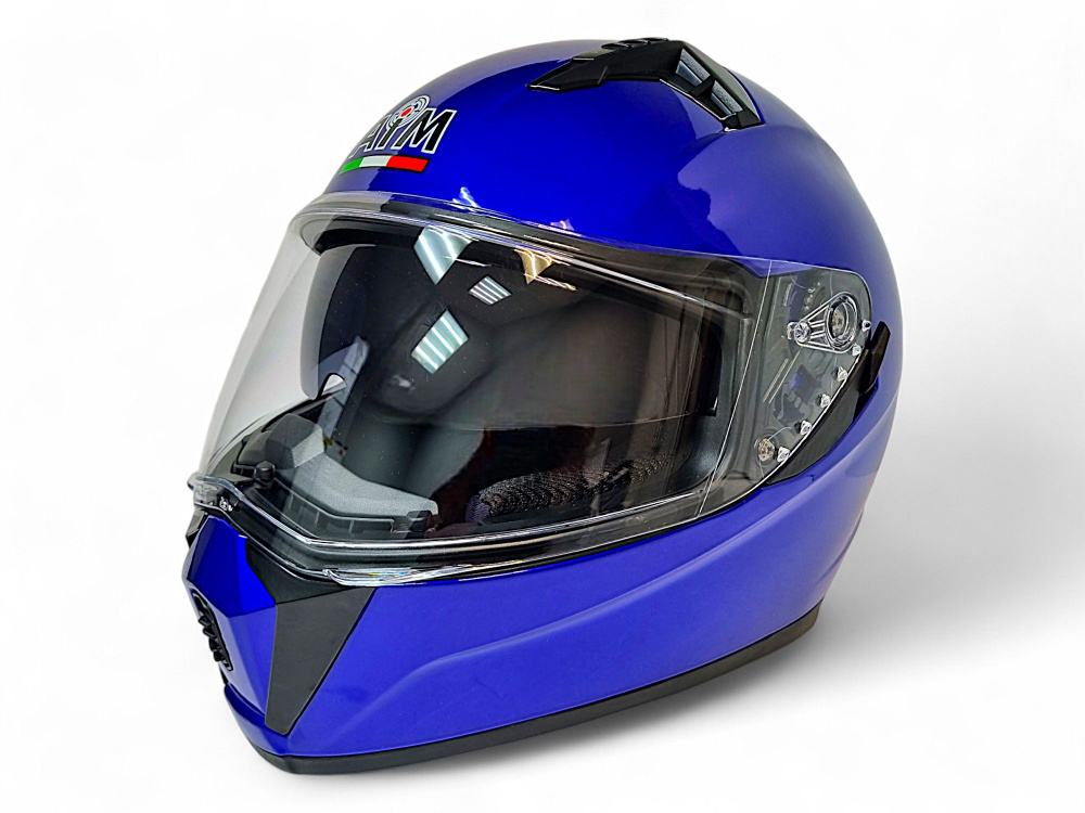 Мотошлем Интеграл AiM JK320 Dark Blue, L #1