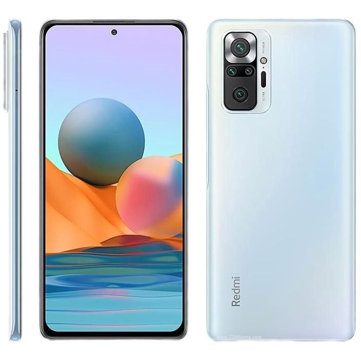 Xiaomi Смартфон Xiaomi Redmi Note 10 Pro Global 6/128 ГБ, Nano-SIM, синий #1