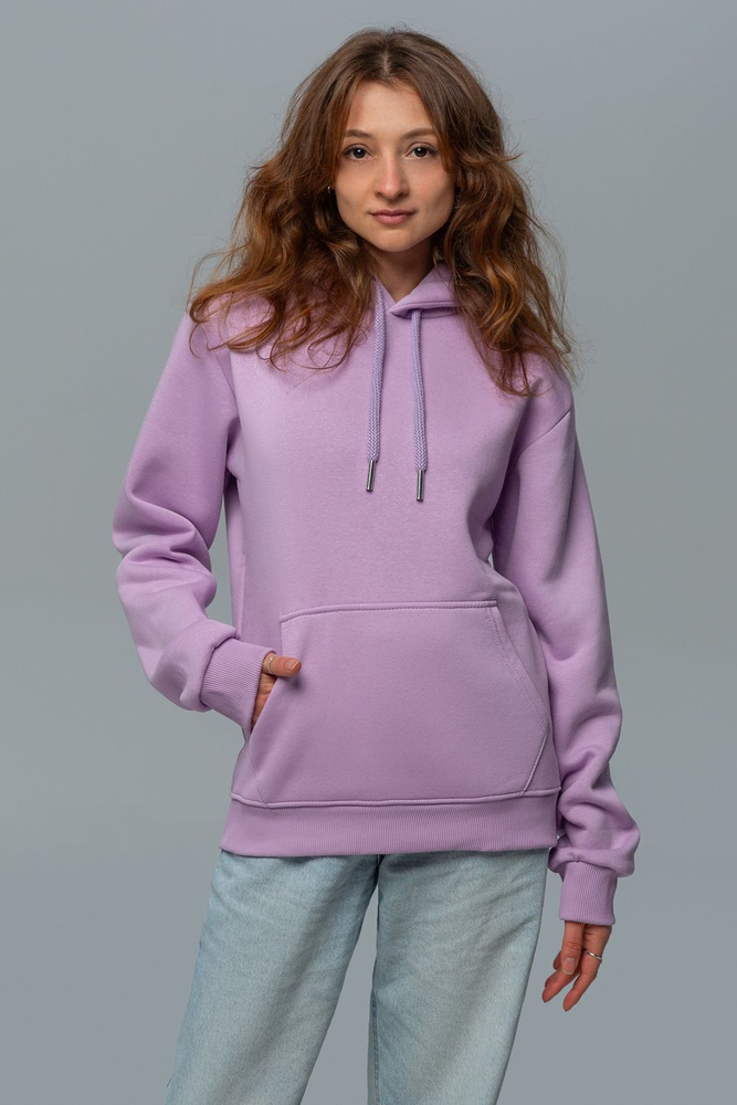 Худи Магазин Толстовок - Premium Hoodie 330-360гр, Худи, утепленная, с начесом, XS-38-40-RU-Woman, Lavender #1