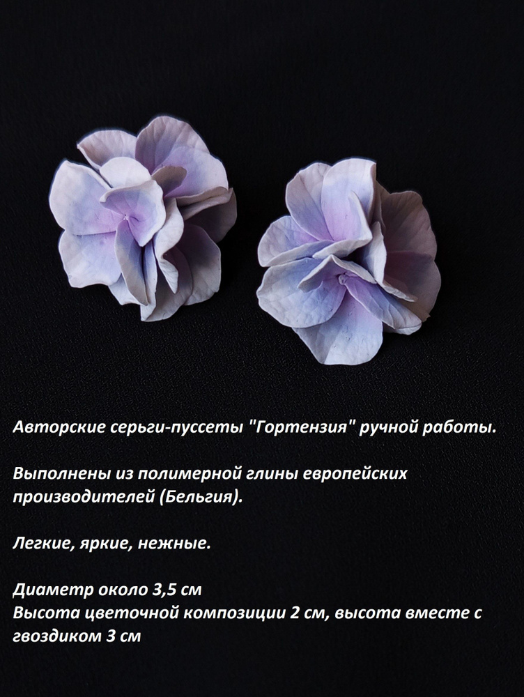 Серьги пусеты #1