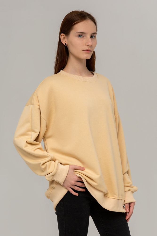 Свитшот Магазин Толстовок Sweatshirt oversize demiseason, 320гр. Свитшот оверсайз, без начеса, демисезон #1
