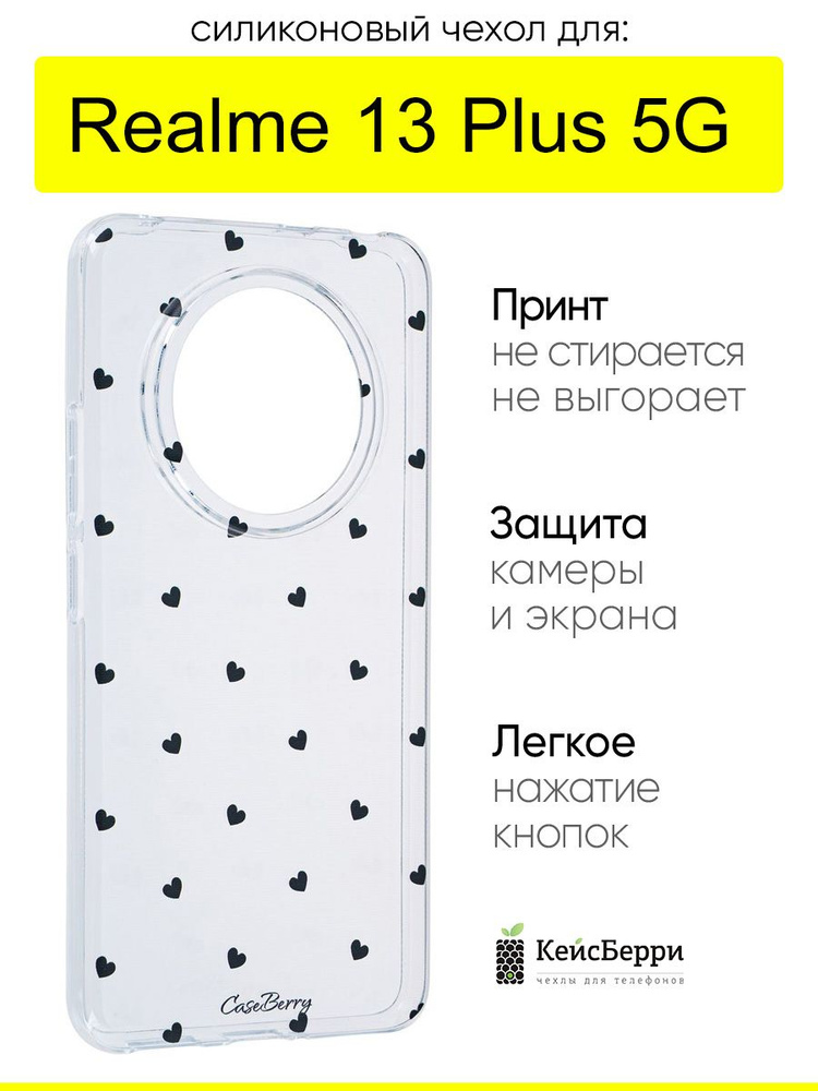 Чехол для Realme 13 Plus 5G, серия Clear #1