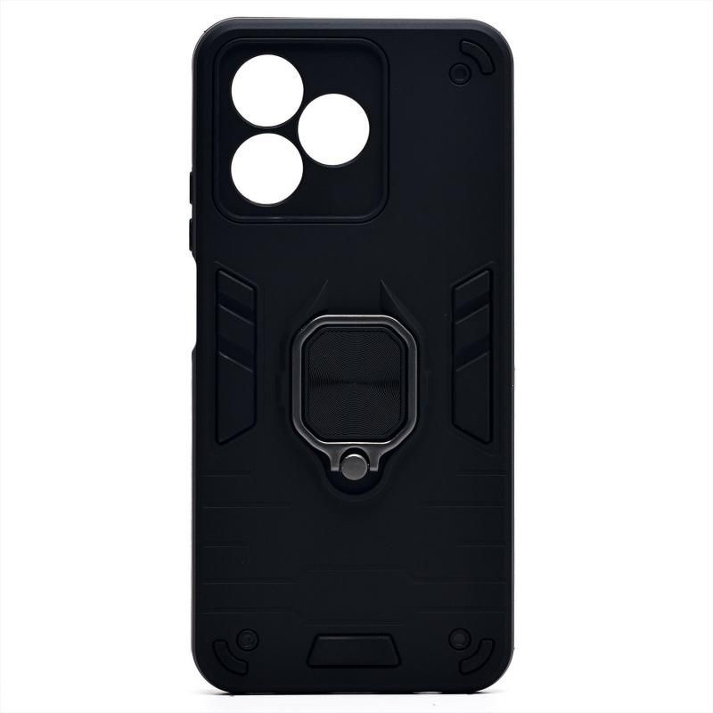Чехол для Realme C51 (RMX3830), C53 (RMX3760), Note 50 (RMX3834) силиконовый противоударный с кольцом #1