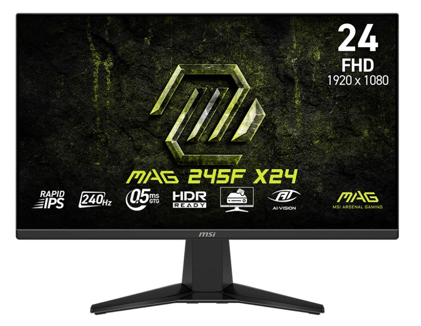 MSI MPG 346CQRF X24 34" Rapid VA LCD Curved UWQHD 240Hz FreeSync  Gaming Monitor with HDR400 (DisplayPort, HDMI) Black