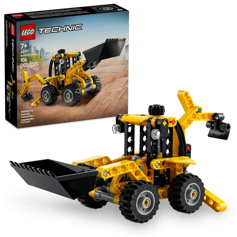 Конструктор LEGO Экскаватор-погрузчик Technic 42197 #1