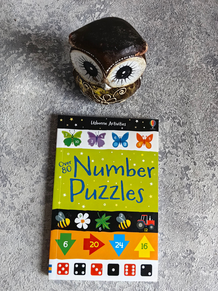Usborne Activities. over 80 number puzzles #1