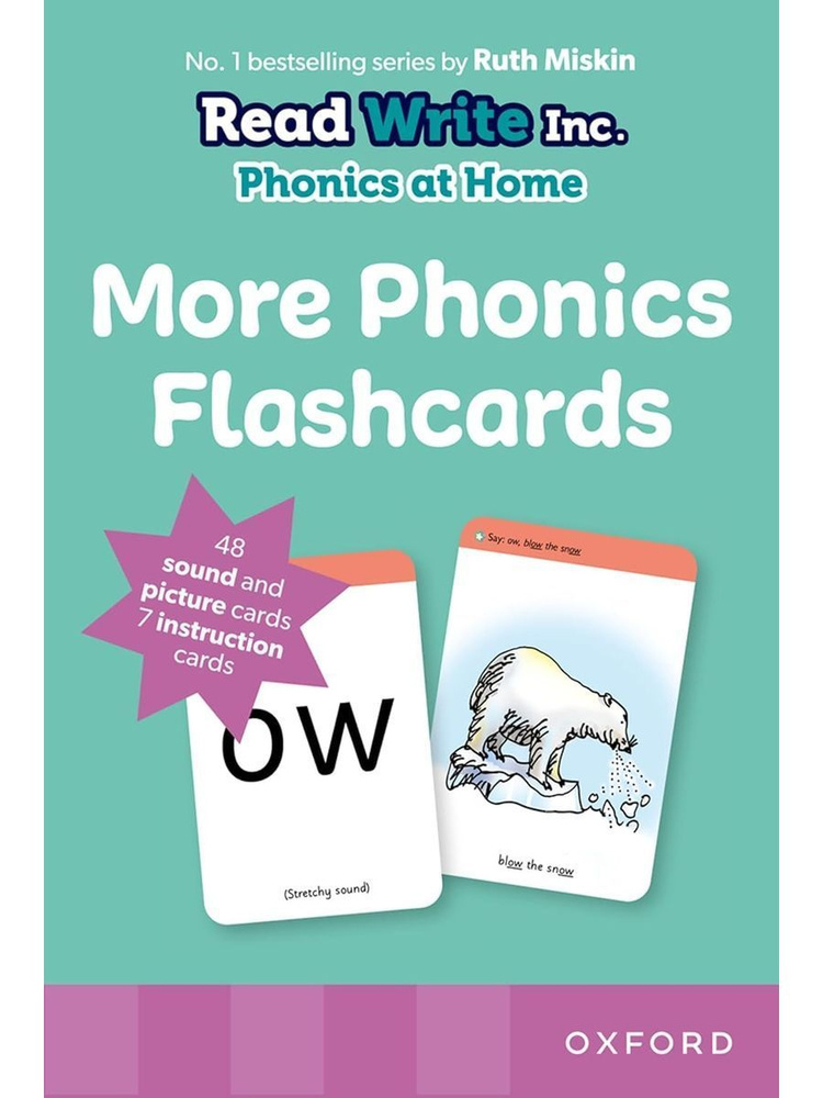 Read Write Inc. Phonics: Home More Phonics Flashcards карточки для ...