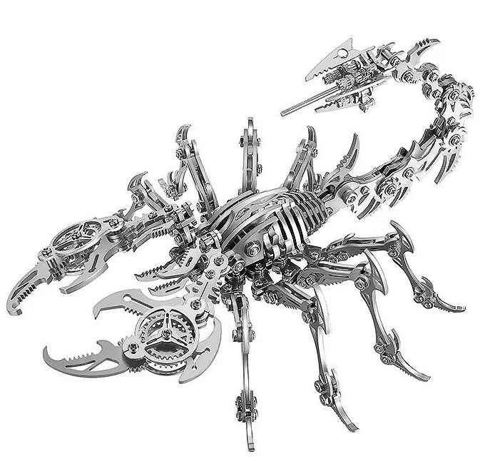 Модель скорпиона,3D #1