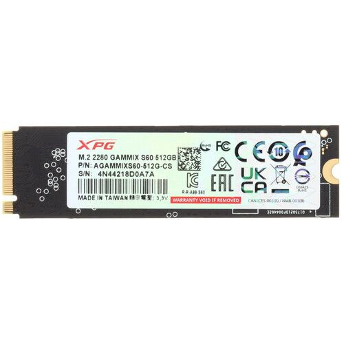 ADATA 512 ГБ Внутренний SSD-диск , PCI-E 4.0 (5449404) #1