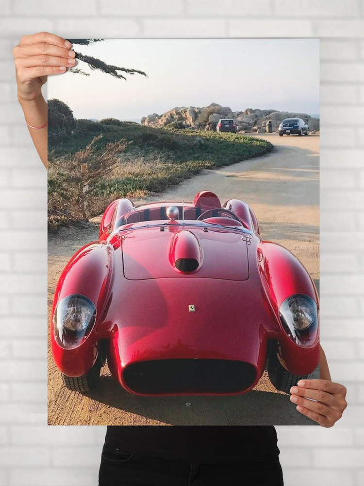 Плакат на стену для интерьера Легенды Авто (Феррари 250 TR - Ferrari 250 TR 2) - Постер по машине формата #1