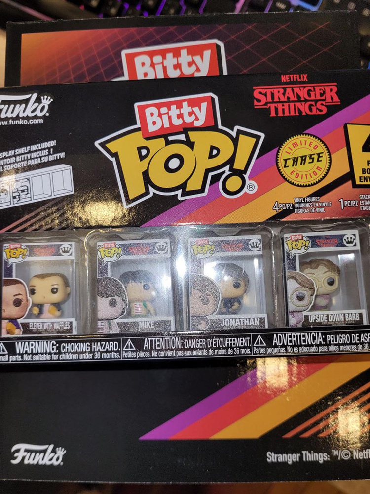 Набор фигурок Funko Bitty POP! Очень странные дела 4 шт (2,3 см.) #1
