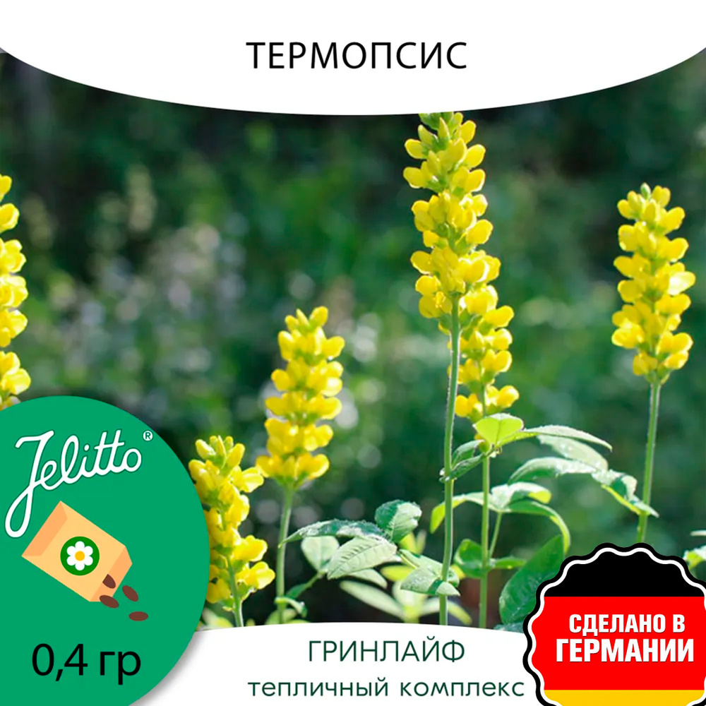 Семена Jelitto Термопсис (THERMOPSIS villosa) 0,4 Грамма #1